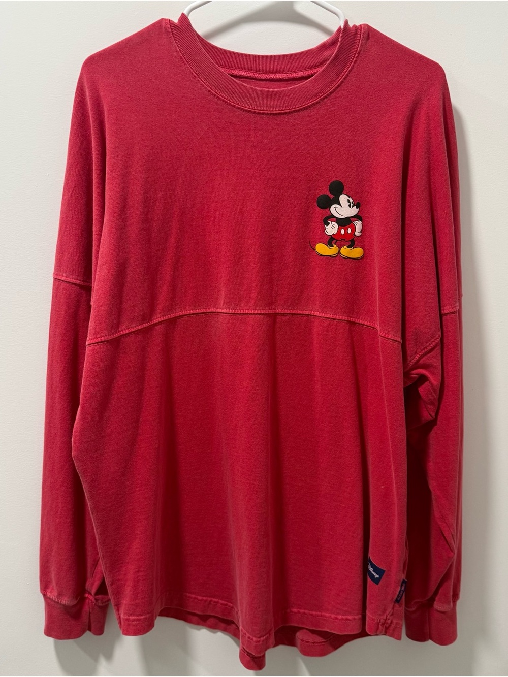 Disney Red Long-Sleeve Spirit Jersey